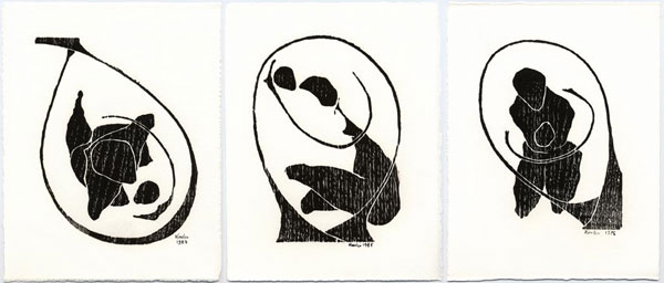 Woodcuts Triptic Ex.1